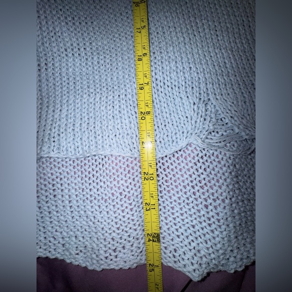 Wooden Ships Oliver Crew Distressed Sweater XS/S Slouchy Lightweight Knit EUC - Picture 6 of 10